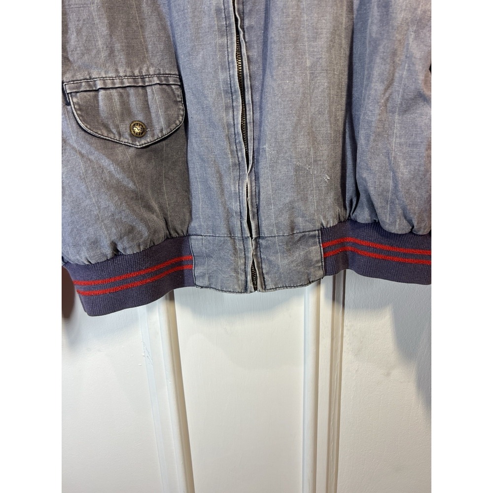 Vintage 90s Mirage Atlanta Braves Cooperstown Reversible Bomber Jacket MLB XL - Picture 6 of 11